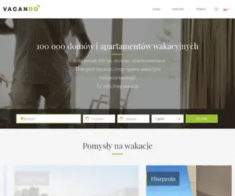 Vacando.pl(Domy i apartamenty wakacyjne) Screenshot