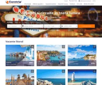 Vacanta-Eurotrip.ro(Vacante, city break & business travel) Screenshot