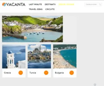 Vacanta.com(Shopping cart) Screenshot