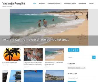 Vacantareusita.ro(Vacanță Reușită) Screenshot