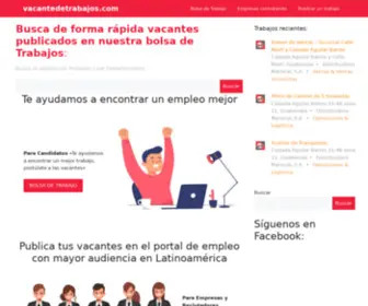 Vacantedetrabajos.com(Trabajos en Guatemala) Screenshot