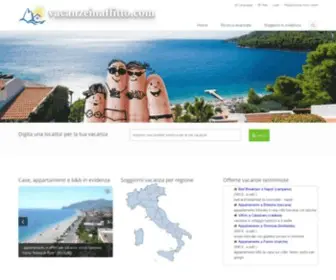 Vacanzeinaffitto.com(Affitti turistici per vacanze in appartamenti al mare e montagna) Screenshot