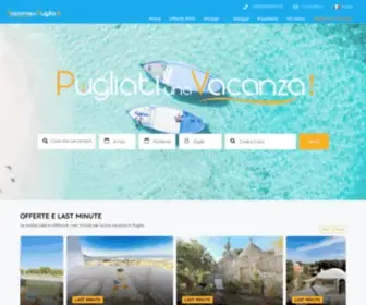 Vacanzeinpuglia.it(La tua vacanza in Puglia al miglior prezzo) Screenshot