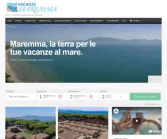 Vacanzemaremma.it(Vacanze Maremma al mare in Toscana) Screenshot