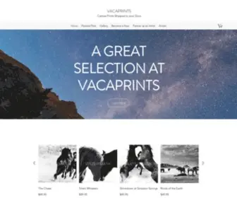 Vacaprints.com(VACA PRINTS) Screenshot