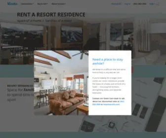 Vacatia.com(Resort Residences) Screenshot