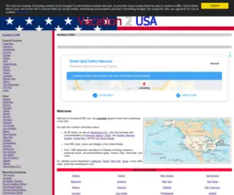 Vacation2USA.com(USA Vacations) Screenshot