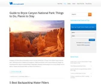 Vacationadvice101.com(Ideas for travel and living) Screenshot