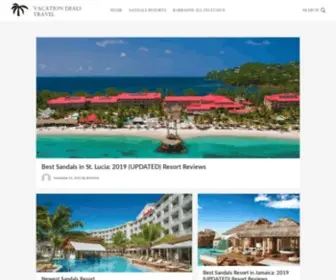 Vacationdealstravel.com(Best Caribbean Vacation Deals) Screenshot