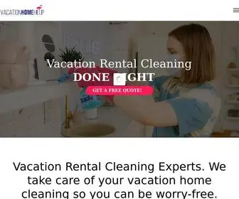 Vacationhomehelp.com(Vacation Rental Cleaning) Screenshot