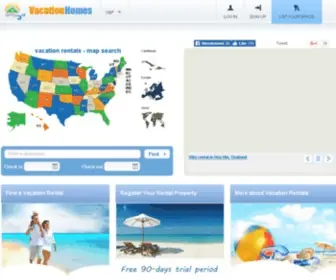 Vacationhomes.net(Vacation) Screenshot