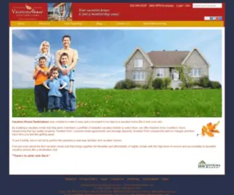 Vacationhousedestinations.com(Vacation House Destinations Club) Screenshot