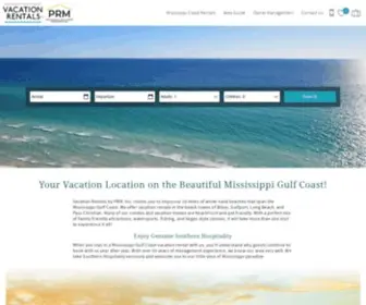 Vacationinbiloxi.com(Mississippi gulf coast) Screenshot