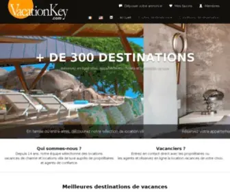 Vacationkey.com(Location Villa avec personnel Location Chalet avec services de conciergerie sur) Screenshot