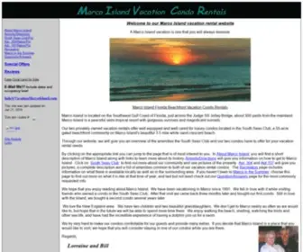 Vacationmarcoisland.com(Marco Island Florida Beachfront Vacation Condo Rentals) Screenshot