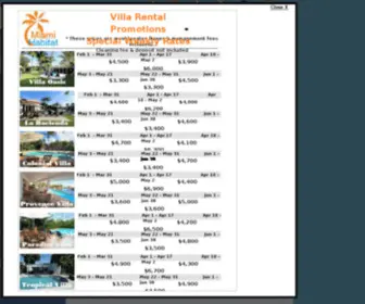 Vacationmiamihomes.com(安全加密检测) Screenshot