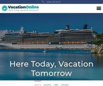 Vacationonline.com(Home) Screenshot