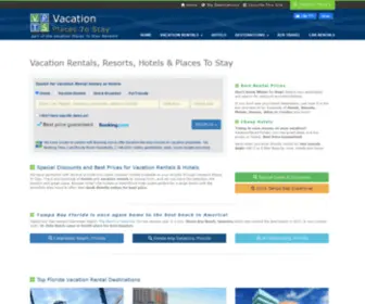 Vacationplacestostay.com(Vacation Rentals) Screenshot