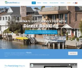 Vacationrentaldesk.com(Vacation Rental Software and Website Builder) Screenshot