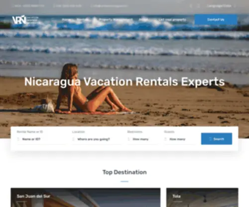 Vacationrentalsnicaragua.com(Vacationrentalsnicaragua) Screenshot