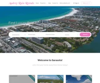 Vacationrentalssarasota.com(Audrey Rain Vacation Rentals Sarasota) Screenshot