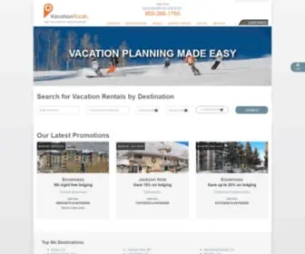 Vacationroost.com(Vacation Rentals) Screenshot