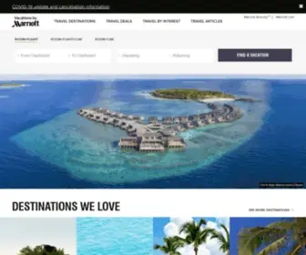 Vacationsbymarriott.com(Vacation and Travel Package Deals) Screenshot