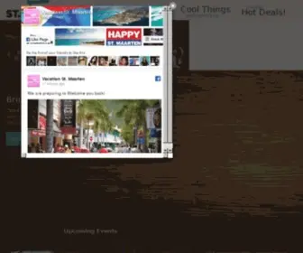Vacationstmaarten.com(The St) Screenshot