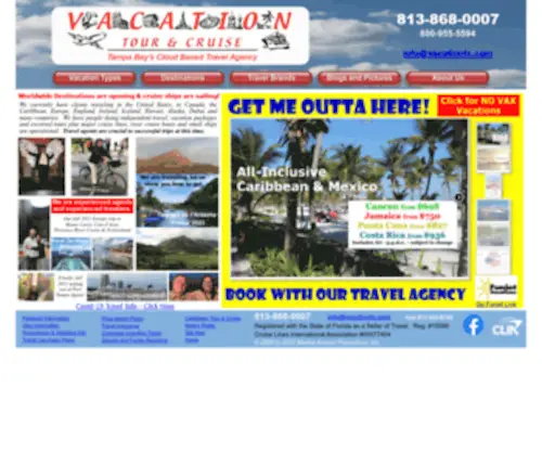 Vacationtc.com(Vacation Tour & Cruise) Screenshot