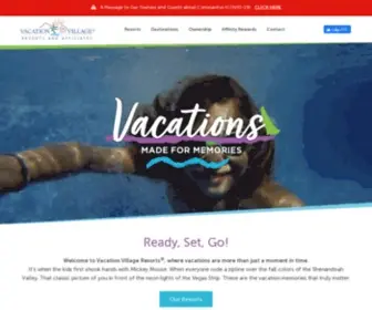 Vacationvillageresorts.com(Vacation Village Resorts and Affiliates) Screenshot