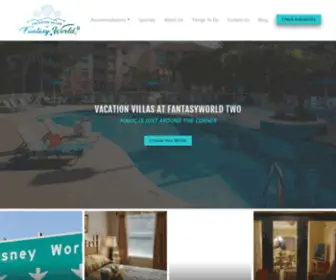 Vacationvillastwo.com(Vacation Villas at Fantasyworld Two) Screenshot