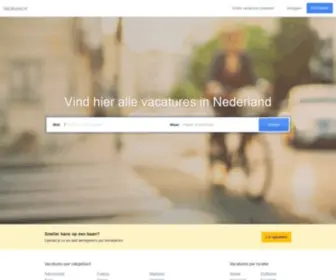 Vacatures.nl(Alle vacatures van Nederland in een overzicht) Screenshot