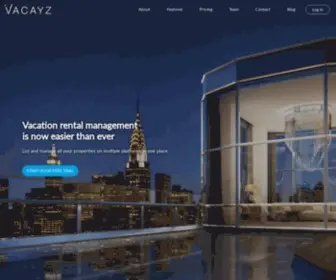 Vacayz.com(The ultimate travel marketplace) Screenshot