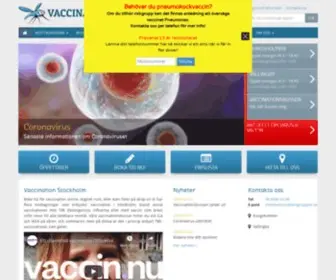 Vaccinationsgruppen.se(Vaccination Stockholm) Screenshot