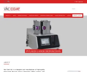 Vaccoat.com(Vac Coat Ltd) Screenshot