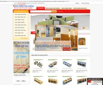 Vachnganvanphong.com.vn(Vách ngăn văn phòng thi công lắp đặt trực tiếp) Screenshot