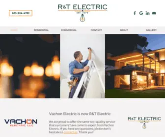 Vachonelectric.com(Vachonelectric) Screenshot