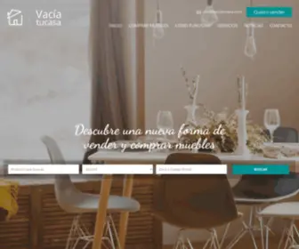 Vaciatucasa.com(Sofás) Screenshot