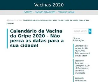 Vacina2020.com.br(VacinasCampanhas, Calend) Screenshot