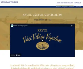 Vacivigalom.hu(Vác) Screenshot