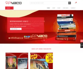 Vaco.sr(Boekhandel Suriname) Screenshot