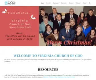 Vacog.org(Virginia Church of God) Screenshot