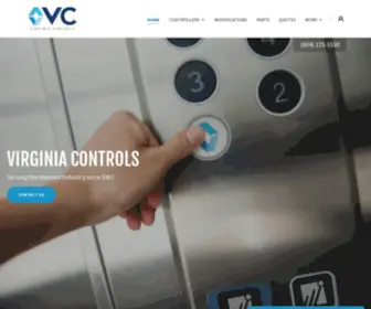 Vacontrols.com(Virginia Controls) Screenshot