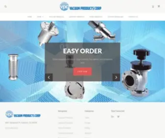 VacProducts.com(Vacuum Products Corp) Screenshot