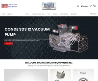 VacPump.com(Armstrong Equipment Inc) Screenshot