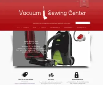 Vacsewcenter.com(Dixon's Vacuum and Sewing Center) Screenshot