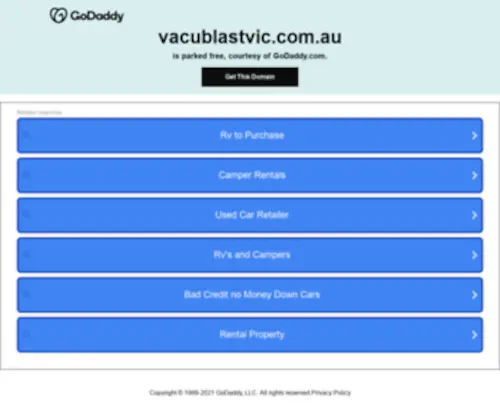 Vacublastvic.com.au(Vacublastvic) Screenshot