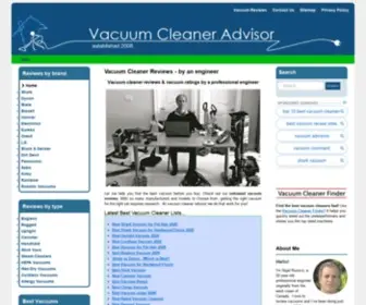 Vacuum-Cleaner-Advisor.com(Vacuum Cleaner Reviews) Screenshot