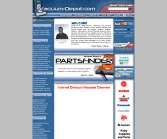 Vacuum-Depot.com(Vacuum Depot) Screenshot