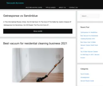 Vacuumaccess.com(Vacuum Access) Screenshot